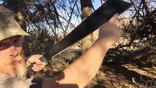 Cold Steel AllTerrain Chopper NOT your average machete [upl. by Ahtreb312]