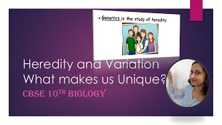 Heredity Class 10 I NCERT Class 10 BiologyCBSEChapter8 [upl. by Dalis463]