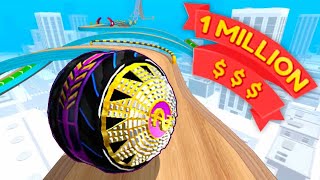 1 Million per Ball vs Reflection Race Going Balls Levels 843846  iOS Gameplay Race115 [upl. by Irme]