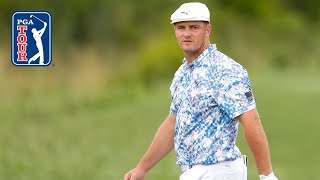 Bryson DeChambeau drives 431yard par4 at Sentry [upl. by Annirtak688]