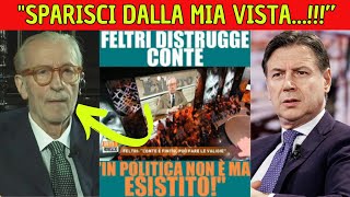 FELTRI DISTRUGGE GIUSEPPE CONTE LA STOCCATA FINALE CHE INFUOCA IL DIBATTITO [upl. by Yaresed]