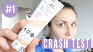 CRASH TEST GREEN 1  Je teste la BB Crème de Purobio 🌿 [upl. by Enaej352]