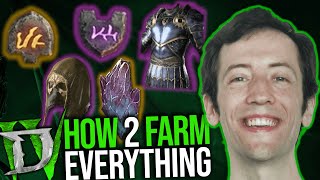 Diablo 4  HOW TO FARM EVERYTHING IN SEASON 6 [upl. by Yknip143]