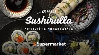 Sushirulla sienistä ja munakkaasta [upl. by Seabrooke88]