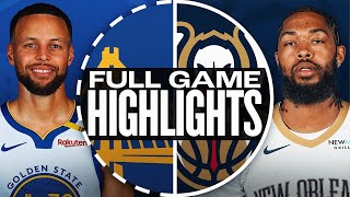 WARRIORS vs PELICANS FULL GAME HIGHLIGHTS  October 30 2024  Pelicans vs Warriors Highlights 2K25 [upl. by Airdnek]