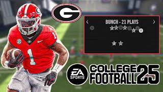 Georgia Gun Bunch Full Ebook BEST OFFENSE in College Football 25 [upl. by Aronas]