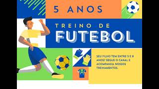 Treinamento futebol infantil 5 anosm [upl. by Volding]