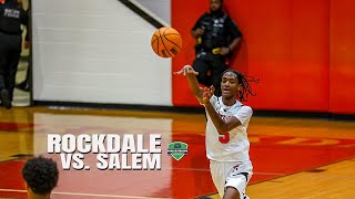 65 WING JAYDEN DICKENS DROPPIN BUCKETS ROCKDALE VS SALEM GAME HIGHLIGHTS [upl. by Innej]