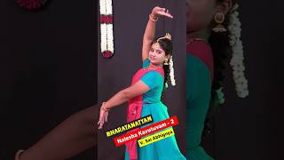 Bharatanatyam Natesha Kavutuvam dance by V Sai Abhignya bharathanatyam shorts [upl. by Dlnaod]