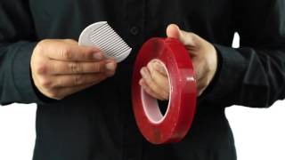 How To Easily Peel Double Sided Mounting Tape [upl. by Falzetta]