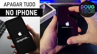 Como FORMATARAPAGAR TUDO no iPhone [upl. by Inahet]