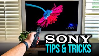 14 Sony TV Tips Tricks And Secret Menu [upl. by Liatnahs]