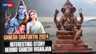 Ganesh Chaturthi 2024 Whats the story behind the vibrant Ganesh Visarjan ritual Watch video [upl. by Tengdin]