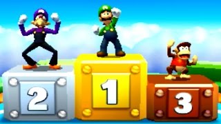 Mario Party Star Rush  Luigi wins by doing absolutely nothing [upl. by Demetri345]