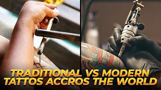 TRADITIONAL vs MODERN Tattoo [upl. by Jemmy892]