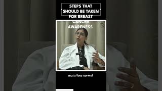 STEPS THAT SHOULD BE TAKEN FOR BREAST CANCER AWARENESS [upl. by Varien]