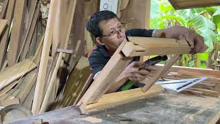 Master Woodworker Creates Stunning Furniture in His Workshop [upl. by Nnaeirelav]