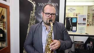 Yanagisawa Alto Saxophone Metal vs Ebonite Mouthpieces [upl. by Aiyot]