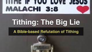 Tithing Manipulation Why You Shouldnt Tithe At All [upl. by Woodhead327]