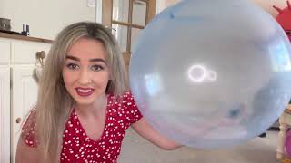 ASMR deflating my balloon collection [upl. by Llij]