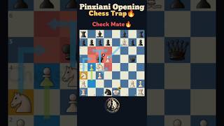 Ponziani Opening Deadly Trap🔥 chess chesstactics checkmate magnuscarlsen [upl. by Nnoryt]