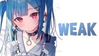 Nightcore  Weak quotSWV Coverquot Lyrics [upl. by Eet244]