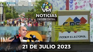 Noticias de Venezuela hoy en Vivo 🔴 Viernes 21 de Julio de 2023  Emisión Central  Venezuela [upl. by Dabney559]