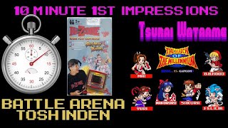 10 Minute 1st Impressions  Battle Arena Toshinden RZone Bad Recording Edition [upl. by Nahk]