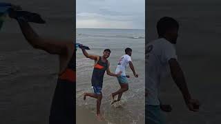 Friends 🥰pondicherry youtubeshorts beach [upl. by Tania]