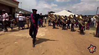 Diphala Tsa Josefa Plays quotNgibeke Lapho Uthanda Khonaquot At EzaseVaal Brass Band 2024 [upl. by Daus728]