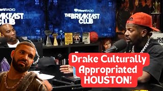 Sauce Walka calls out Drake on the Breakfast Club He Culturally Appropriated Houston [upl. by Ludwig]