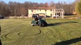 Club Car Precedent Reverse Testing [upl. by Nonnahsed]