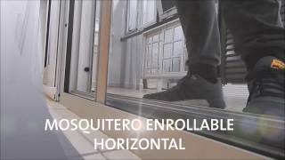 Mosquitero Enrollable Horizontal [upl. by Pacifa]