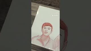 Blad art IN BROTHER👬 blade art trending viralvideo youtubeshorts shorts brother drawing [upl. by Dnomar]