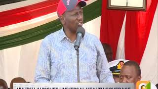 DP Ruto addressing Kisumu residents during Uhuru Raila Nyanza Tour [upl. by Adnama]