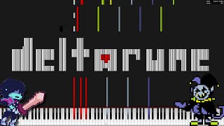 Dark MIDI  The World Revolving  Deltarune [upl. by Esinereb]