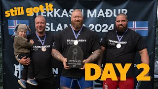 My 11th Icelands Strongest Man title Day 2 [upl. by Noble]