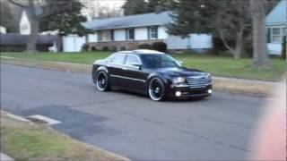 Chrysler 300c 24s Black on Black [upl. by Nevek589]