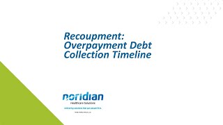 Recoupment Overpayment Debt Collection Timeline [upl. by Yoo706]