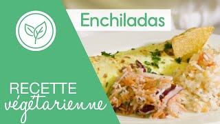 Recette Enchiladas végétariennes  Chef Erwann Coiffec [upl. by Ronnholm]