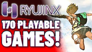 Ryujinx  The 170 best playable Nintendo Switch games on the emulator [upl. by Kensell277]