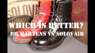 DR MARTENS VS SOLOVAIR FINAL REVIEW 6 Months On [upl. by Ethbin712]