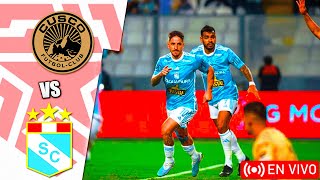 Cusco FC vs Sporting Cristal en vivo  Liga 1 Jornada 12 [upl. by Richardo]