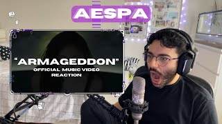 aespa Armageddon MV REACTION [upl. by Aniretak]