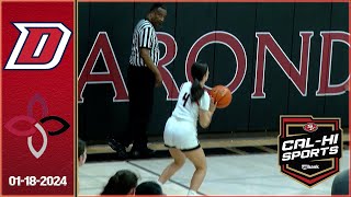 OFFICIAL HIGHLIGHTS  Dublin at Carondelet Girls Basketball [upl. by Atikim713]