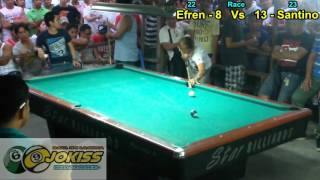 3 Santino Arevalo Vs Efren quotBataquot Reyes Alabang Junction [upl. by Darleen]