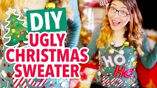 DIY Ugly Christmas Sweater  HGTV Handmade [upl. by Eiromem178]