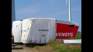 Repowering in Drohndorf Wind Farm Wind World Repower DeWind Vensys wind turbines 942020part 1 [upl. by Carissa]