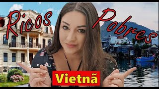 Ricos e pobres no Vietnãcasa que eu posso comprar no bairro rico [upl. by Meldon762]