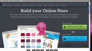 PrestaShop v15 Installation Guide Hosted on Godaddy [upl. by Ponton]